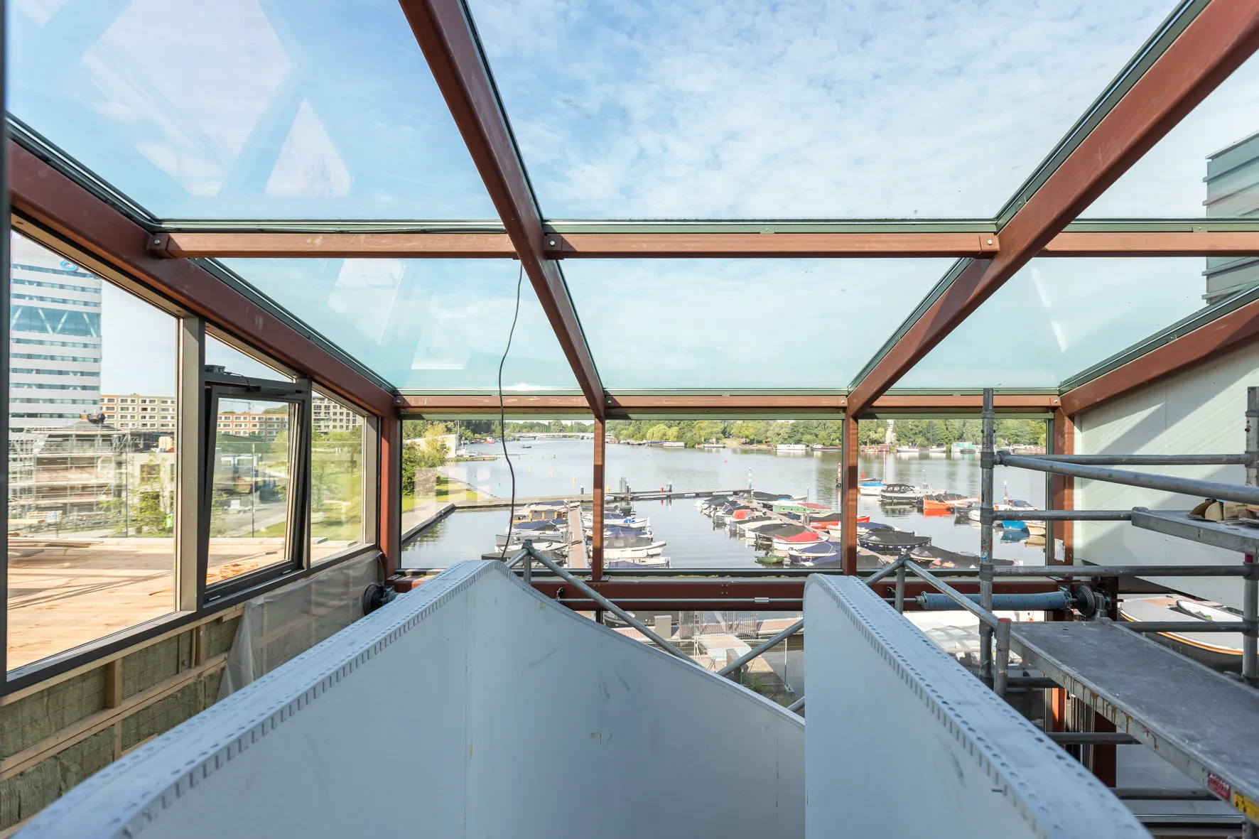 bouw Paviljoen Stadhaven Amstelkwartier Amsterdam - George Marina