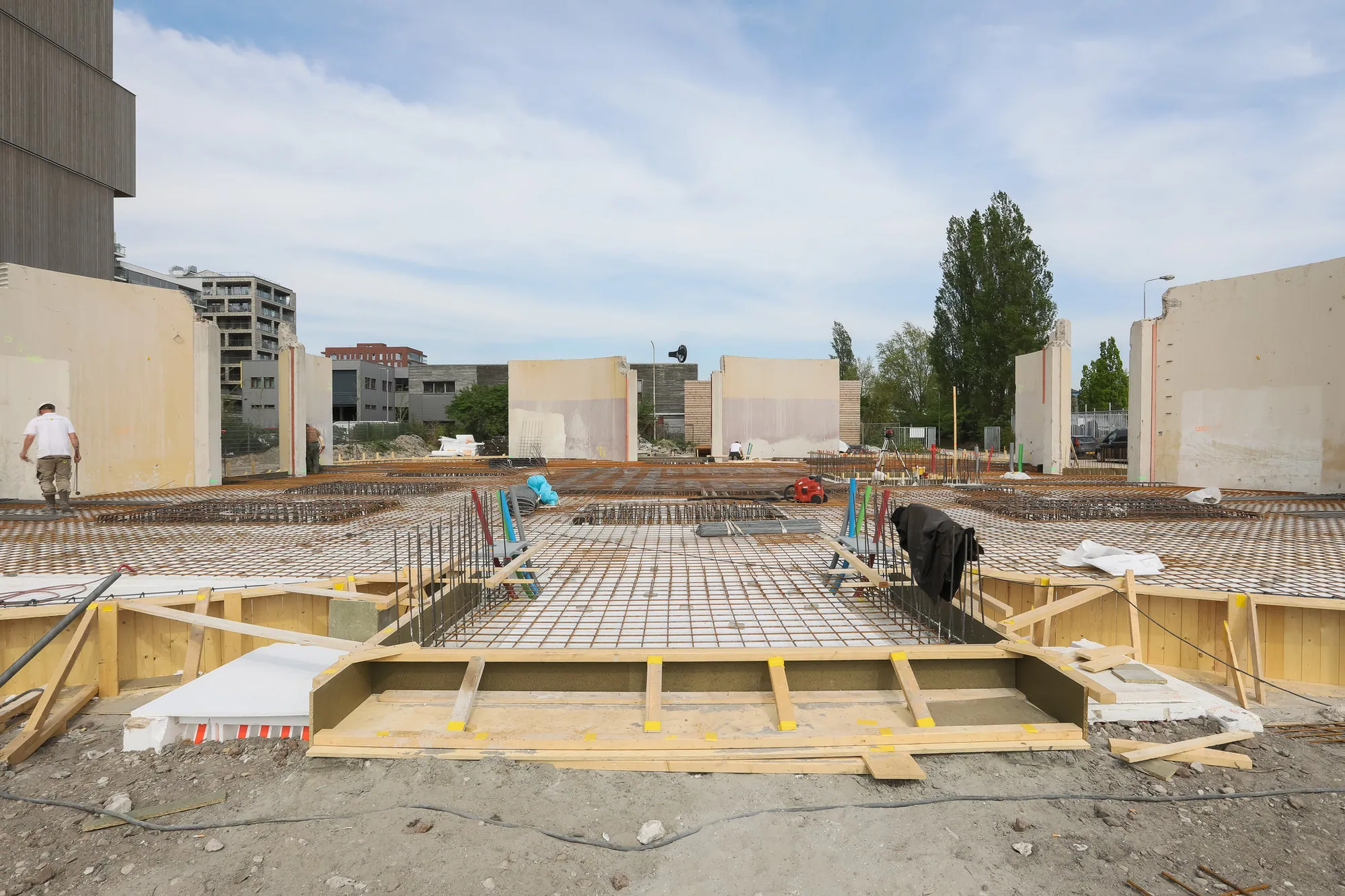 Bouw start december 2018 
Architect FRANTZEN et al
Ontwikkeling Lemniskade
Bouw HillenRoosen