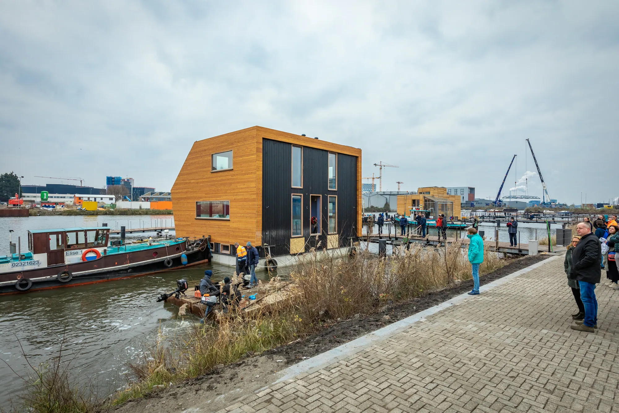 Schoonschip, duurzame drijvende wijk