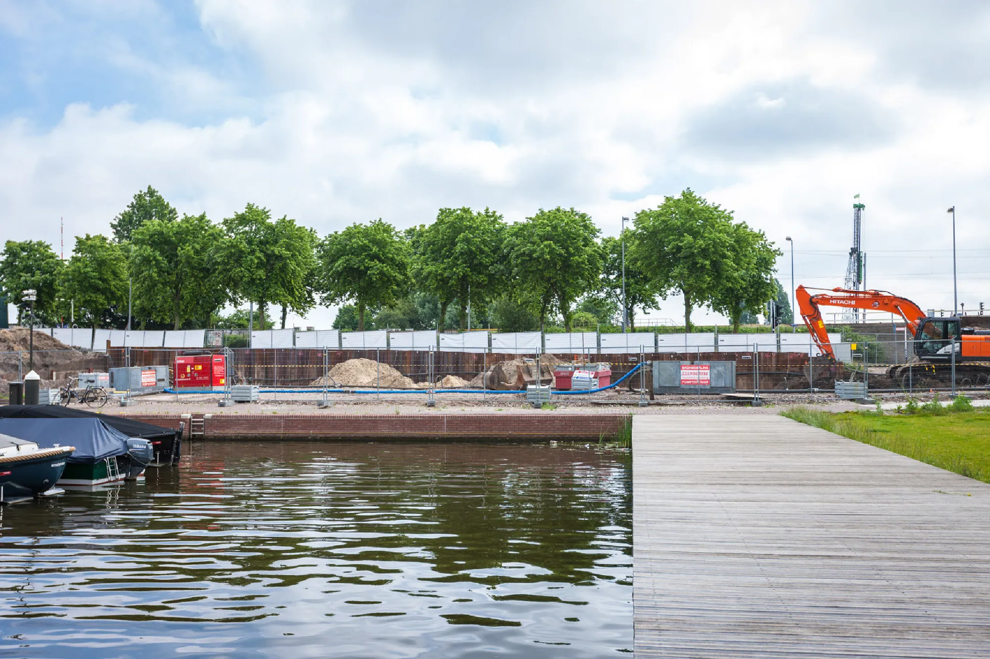 bouw Paviljoen Stadhaven Amstelkwartier Amsterdam