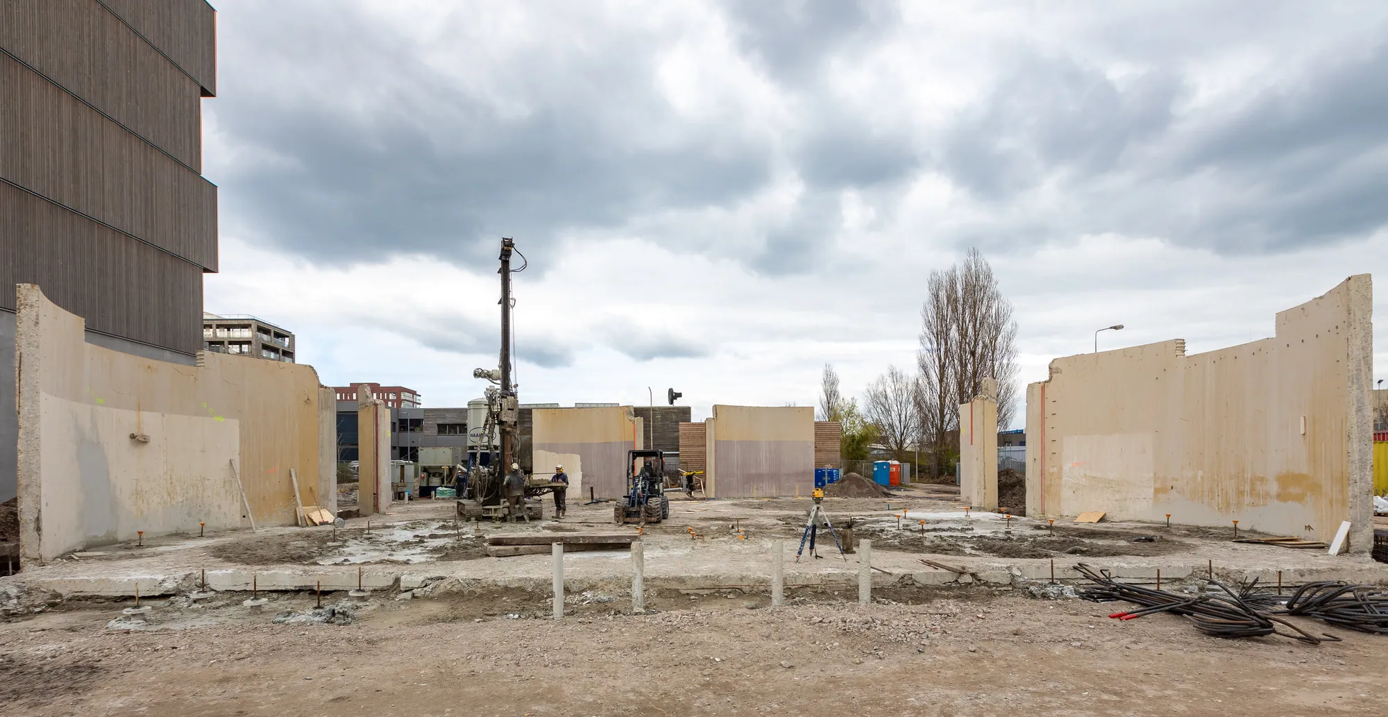 Bouw start december 2018 
Architect FRANTZEN et al
Ontwikkeling Lemniskade
Bouw HillenRoosen