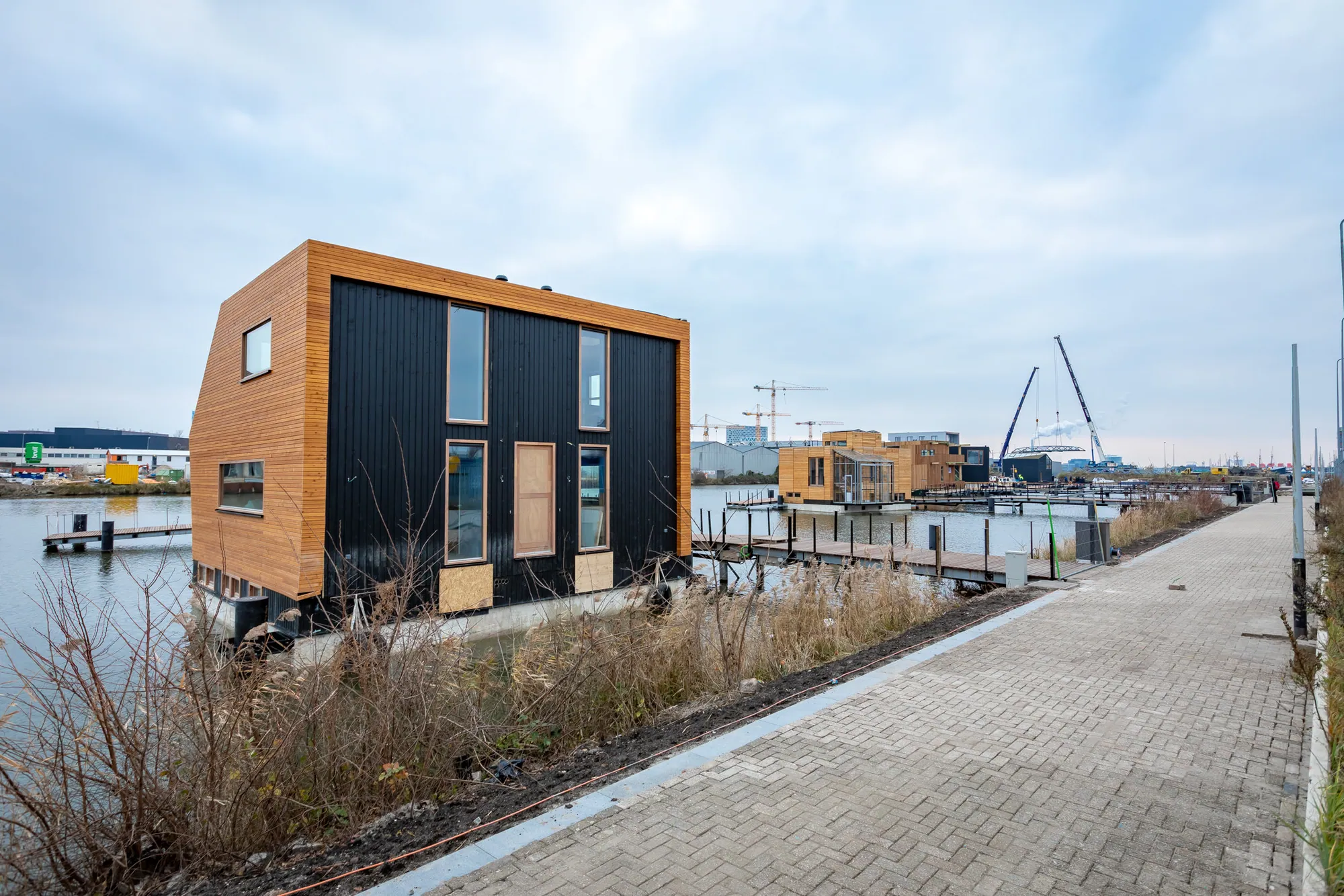 Schoonschip, duurzame drijvende wijk