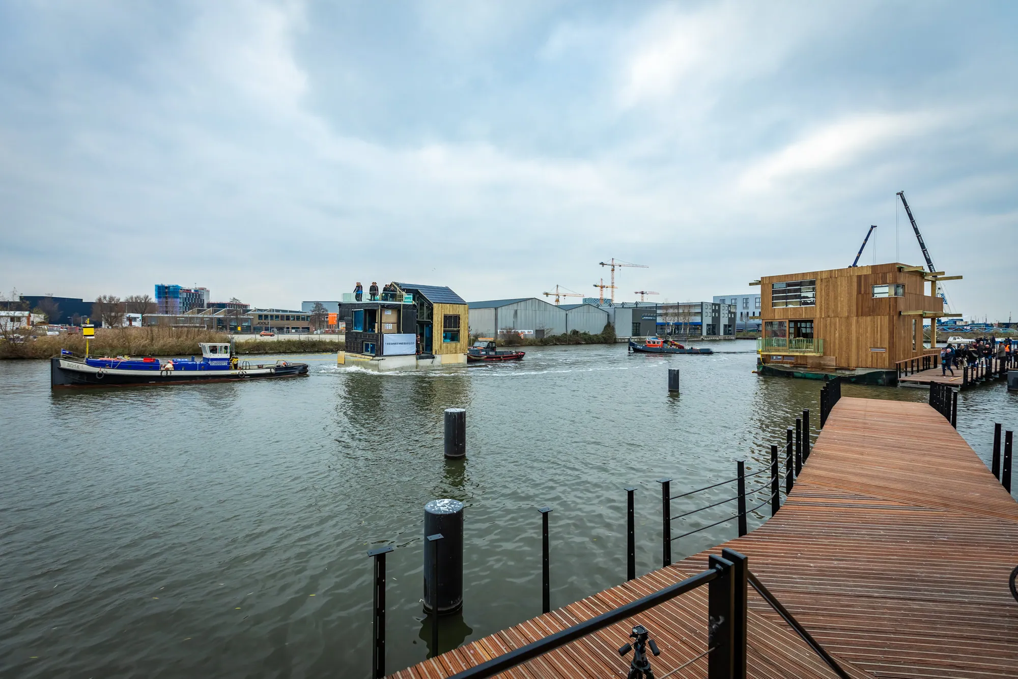 Schoonschip, duurzame drijvende wijk