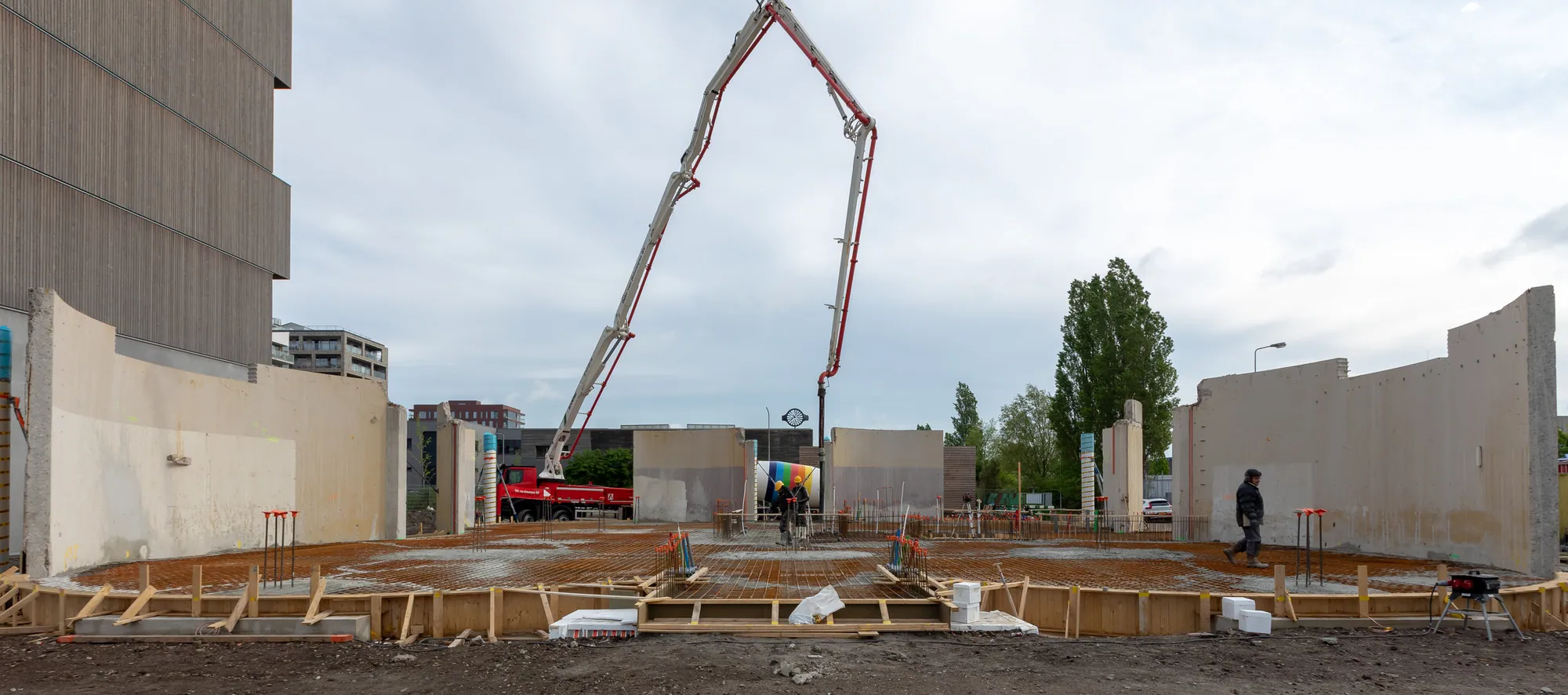 Bouw start december 2018 
Architect FRANTZEN et al
Ontwikkeling Lemniskade
Bouw HillenRoosen