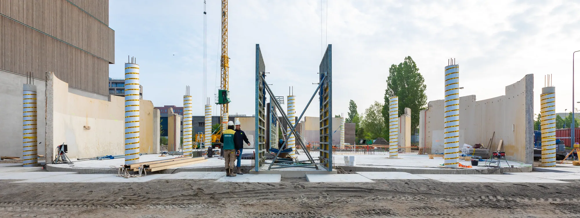 Bouw start december 2018 
Architect FRANTZEN et al
Ontwikkeling Lemniskade
Bouw HillenRoosen