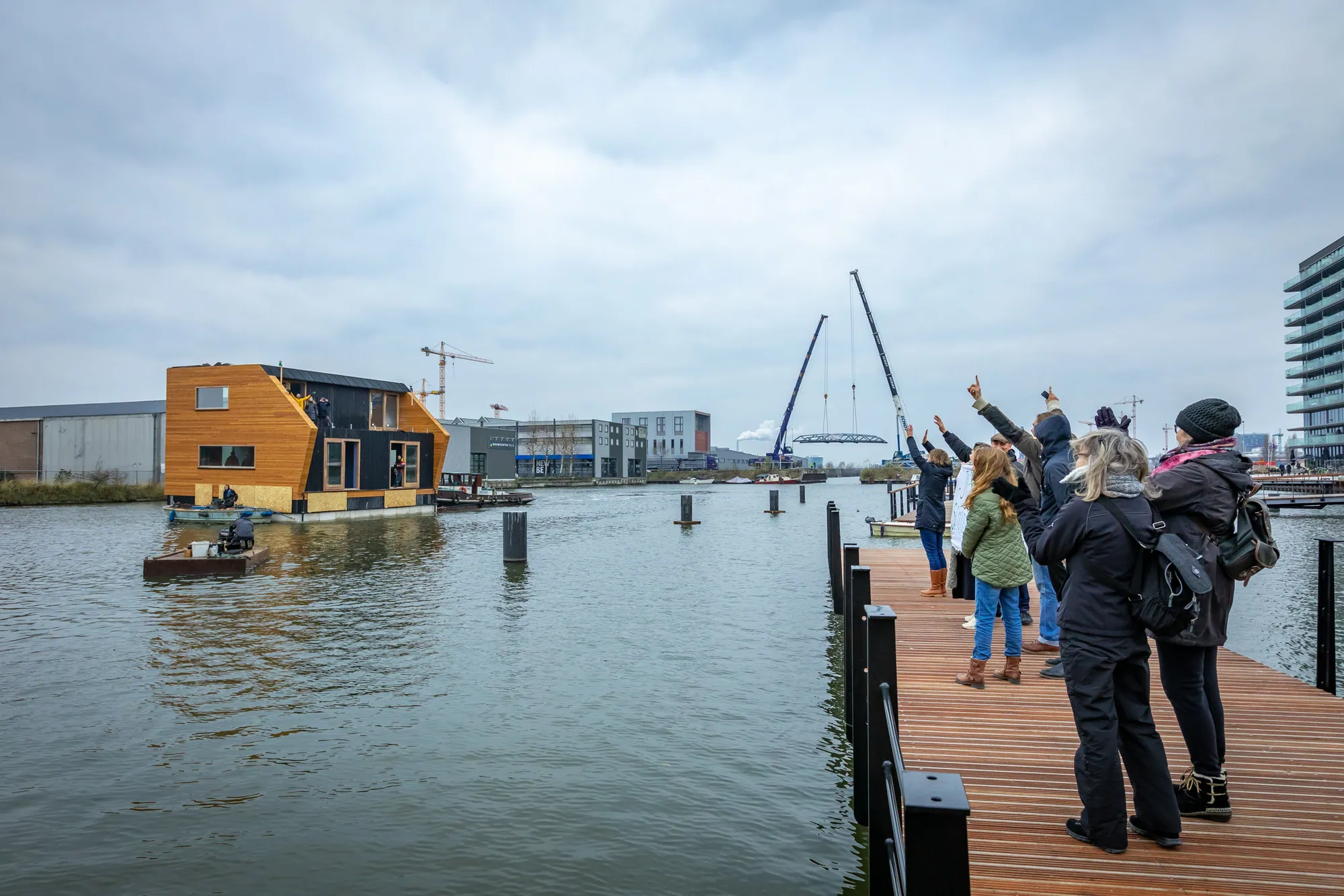 Schoonschip, duurzame drijvende wijk