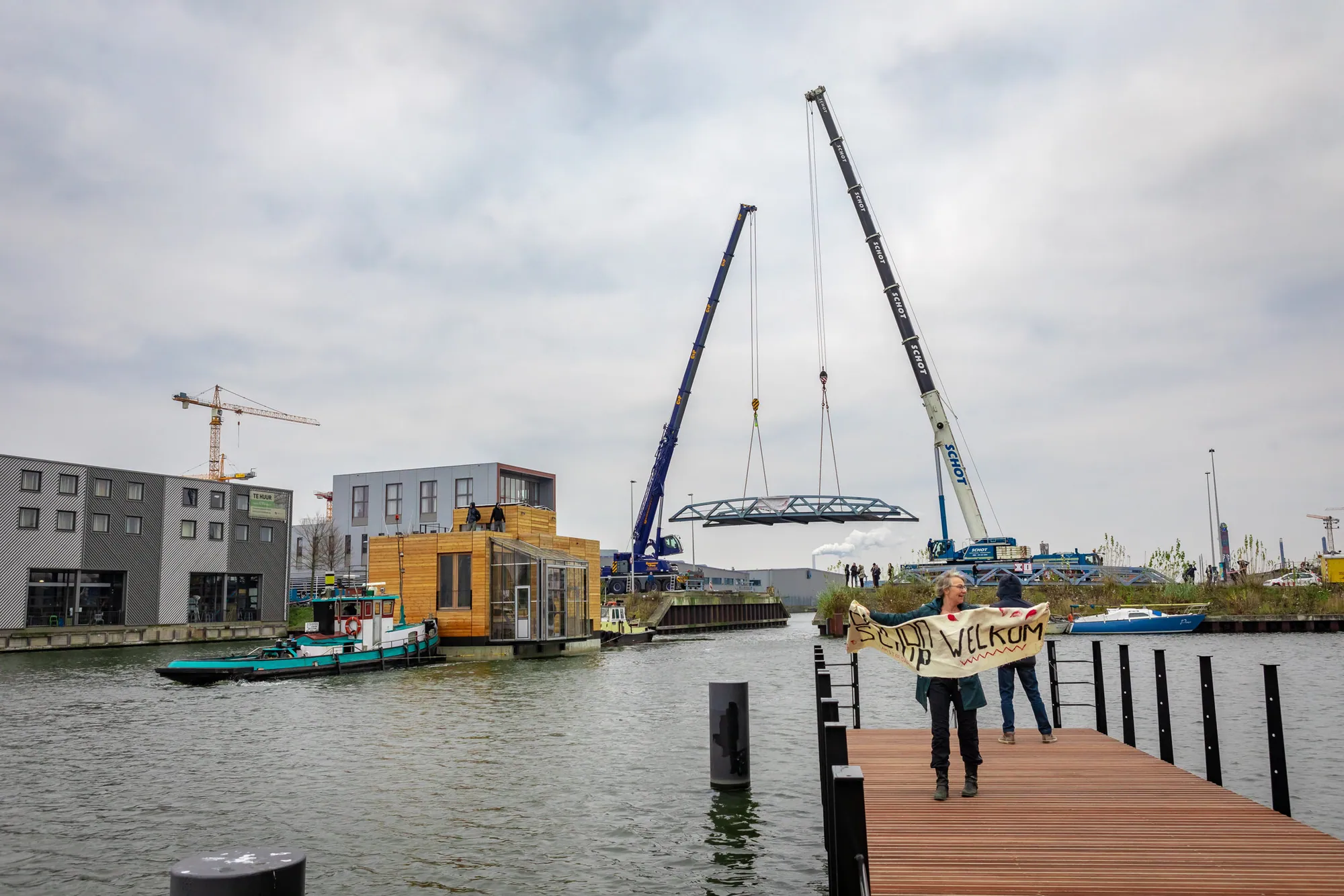 Schoonschip, duurzame drijvende wijk