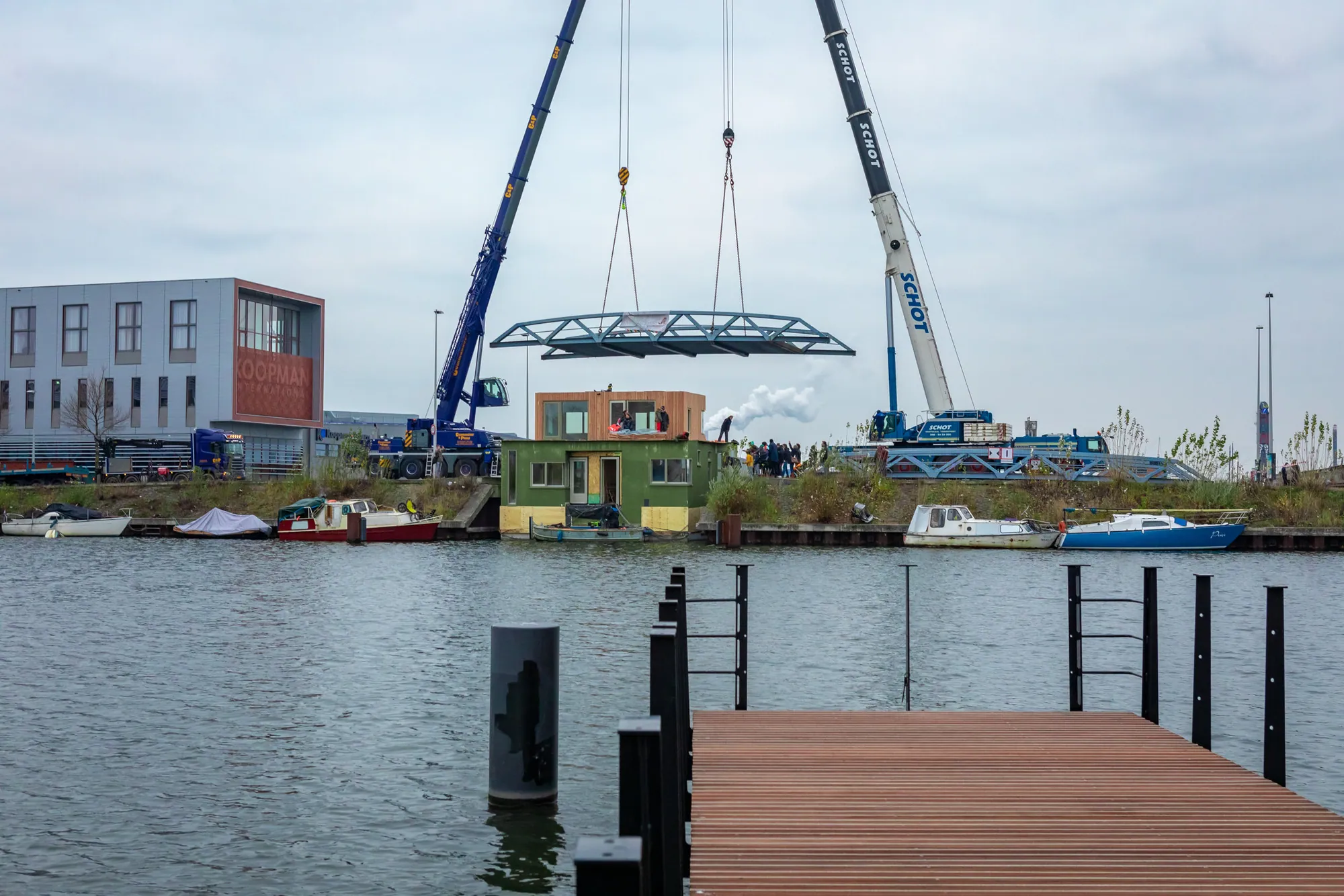 Schoonschip, duurzame drijvende wijk
