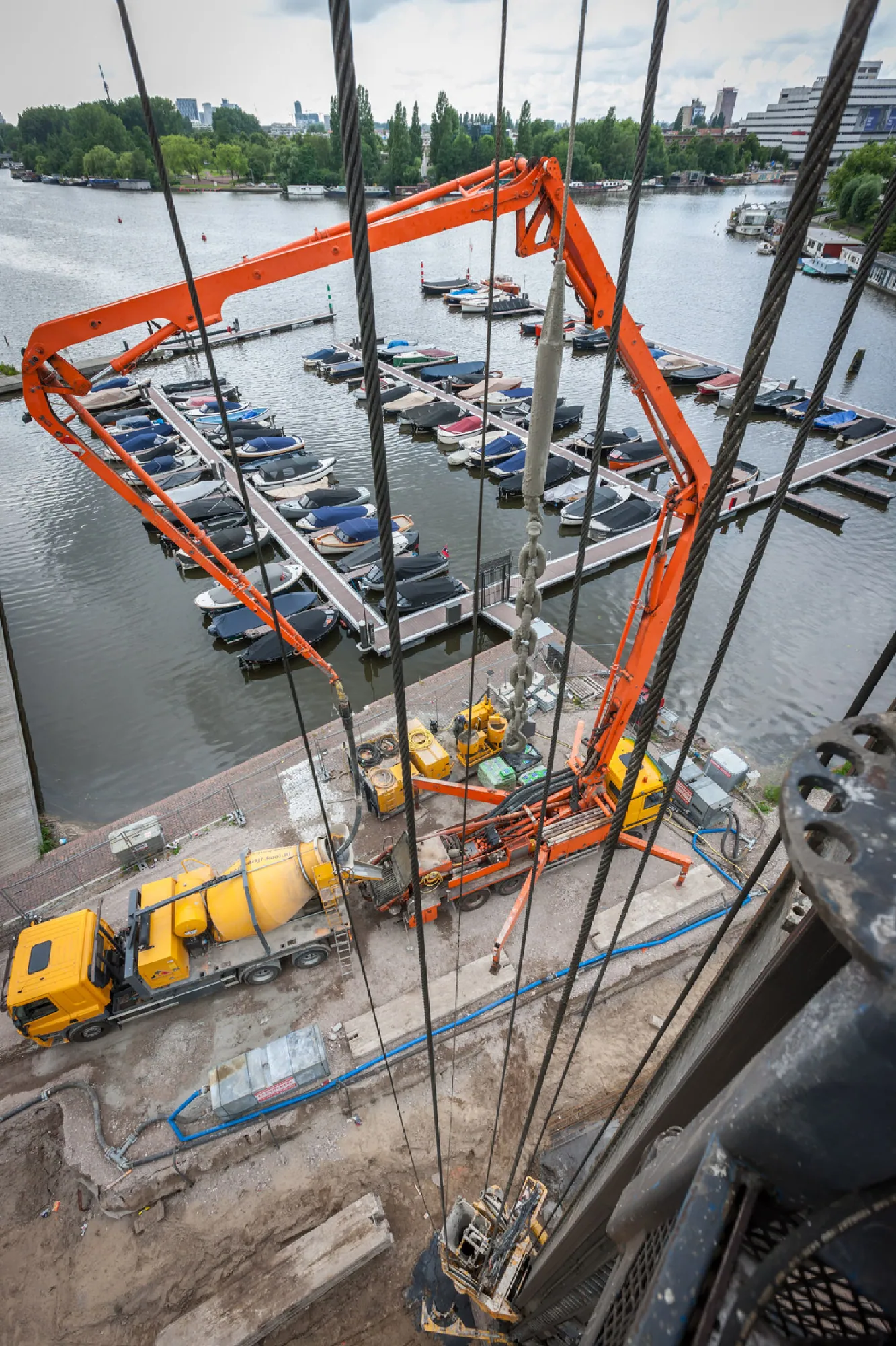 bouw Paviljoen Stadhaven Amstelkwartier Amsterdam