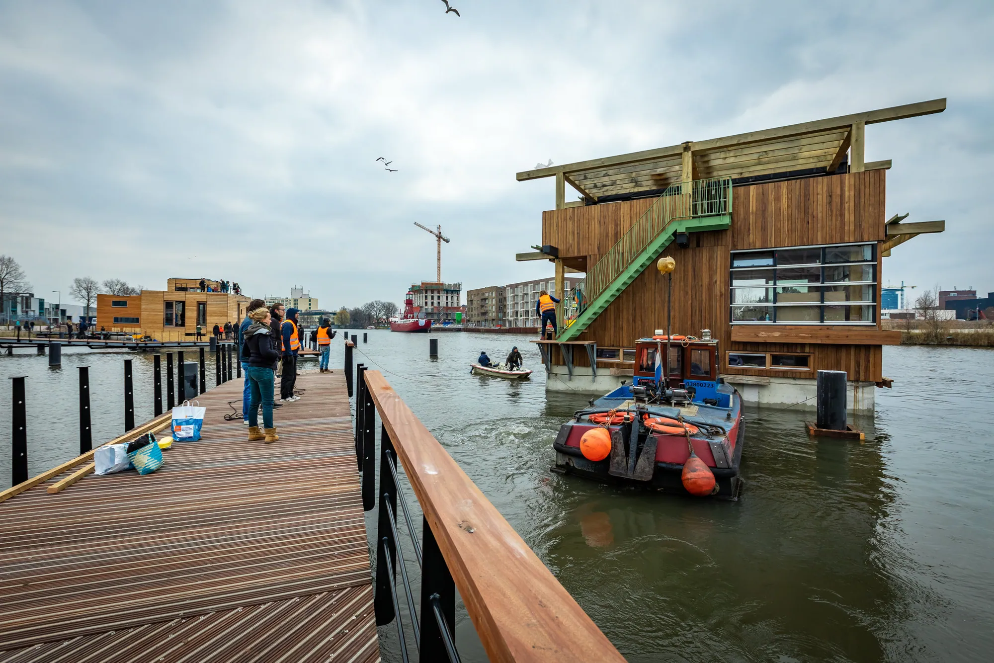 Schoonschip, duurzame drijvende wijk