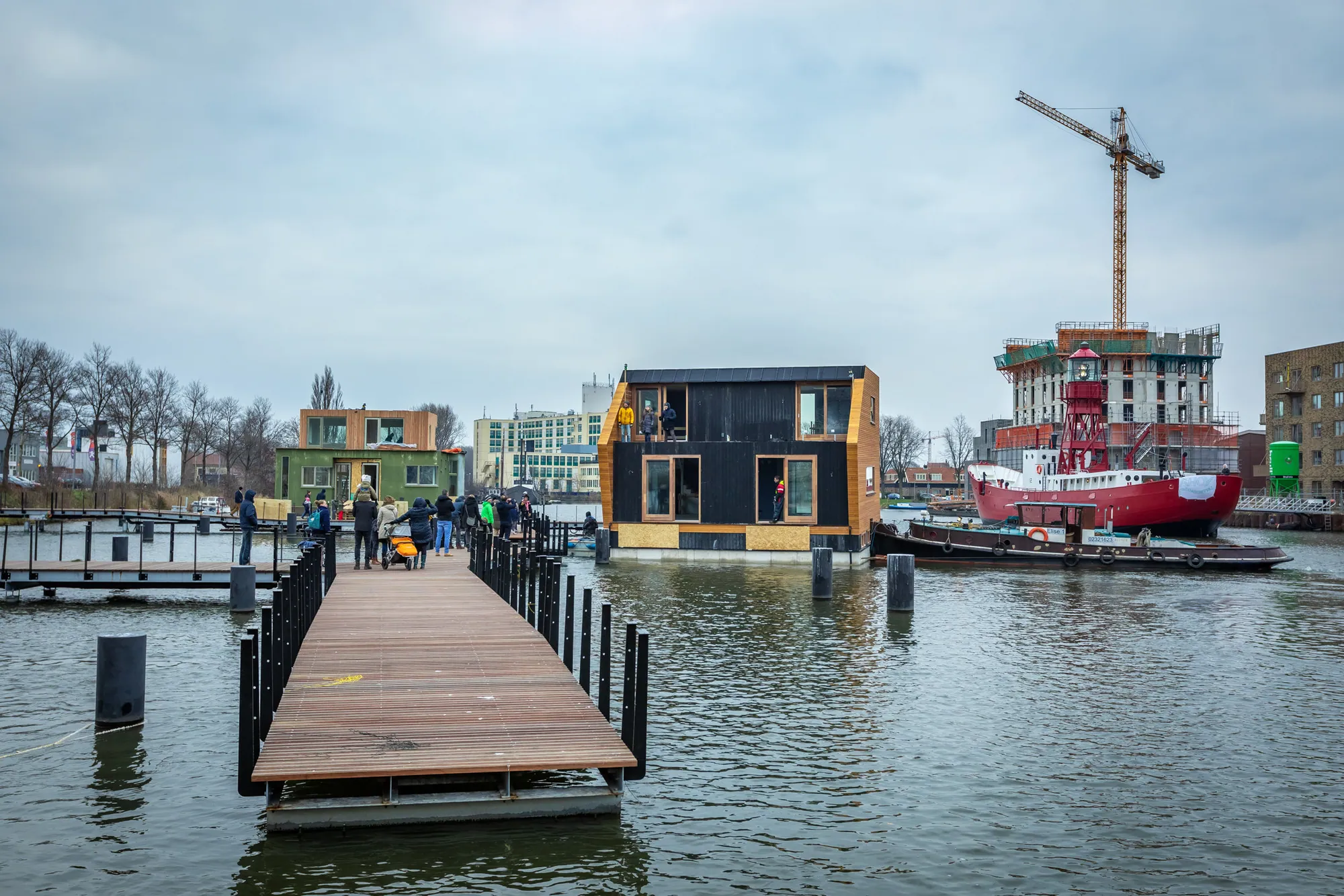 Schoonschip, duurzame drijvende wijk