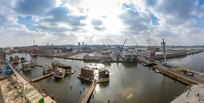 Schoonschip intocht deel II — bouwprojectenfotografie door Isabel Nabuurs