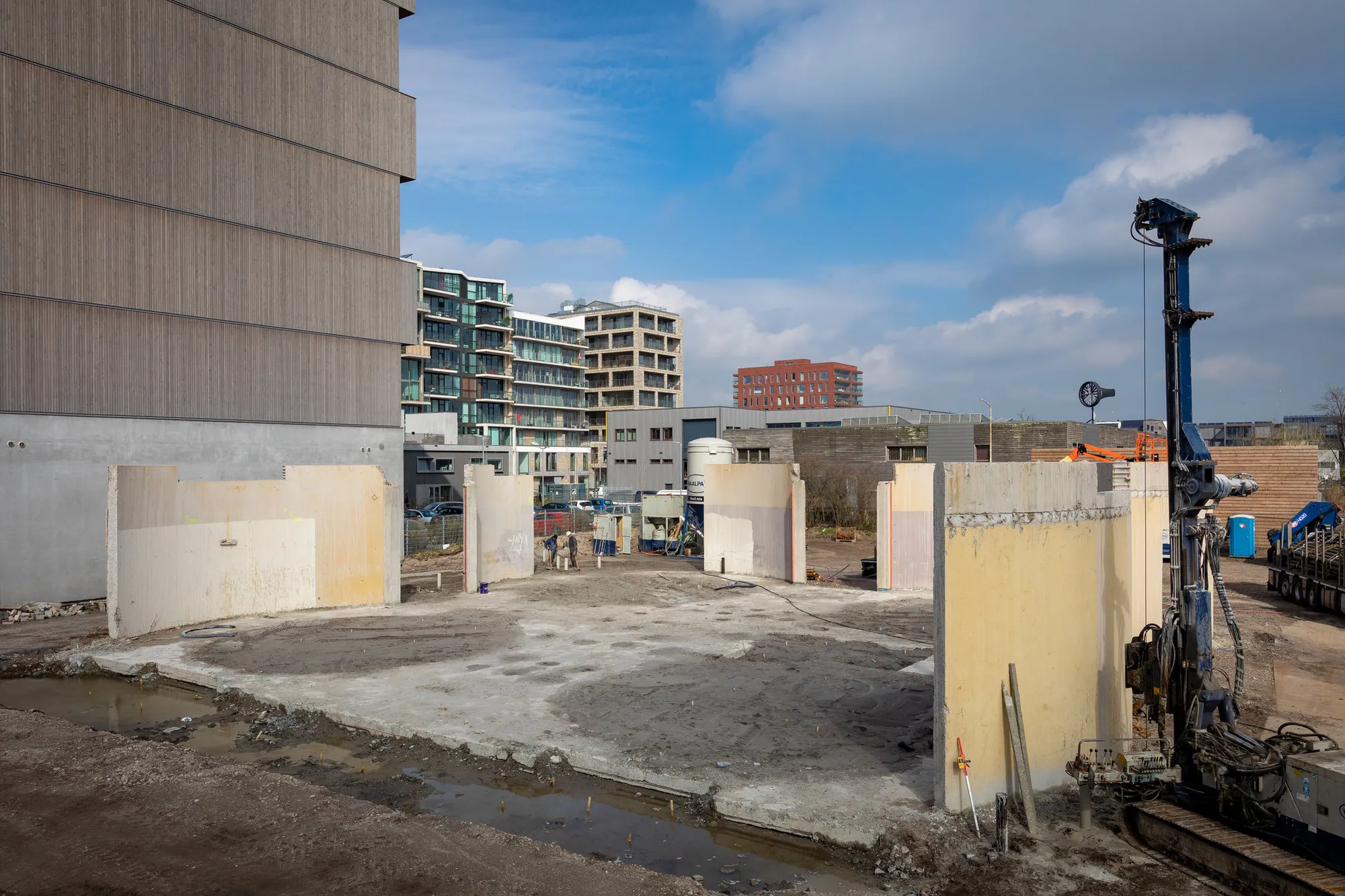 Bouw start december 2018 
Architect FRANTZEN et al
Ontwikkeling Lemniskade
Bouw HillenRoosen